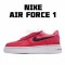 Nike Air Force 1 Low Červené Černá běžné boty CZ7377 600 AF1 Pánské a dámské 