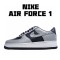 Nike Air Force 1 Low stříbrný Černá 3M DJ6033-001 Pánské a dámské běžecké boty