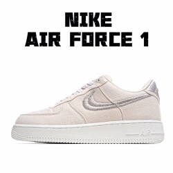 Nike Air Force 1 Low Stussy Fossil CZ9087-200 Pánské a dámské běžecké boty