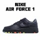 Nike Air Force 1 Low Pánské a dámské běžné boty CJ1607 001 Černá