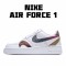 Nike Air Force 1 Low Pánské a dámské CK7214 101 Bílý Multi běžné boty 