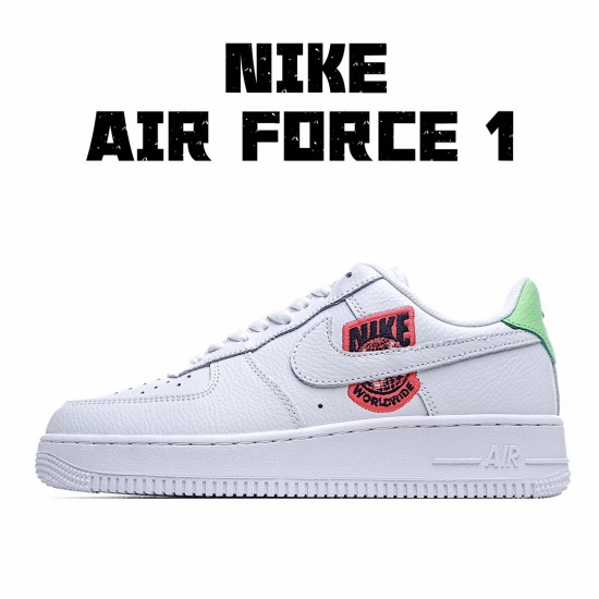 Nike Air Force 1 Low Pánské a dámské CT1414 100 Bílý Zelená běžné boty