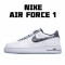 Nike Air Force 1 Low Bílý Černá DB1997-100 Pánské a dámské běžné boty