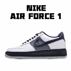 Nike Air Force 1 Low Bílý Černá Šedá AQ4134-407 Pánské a dámské běžecké boty