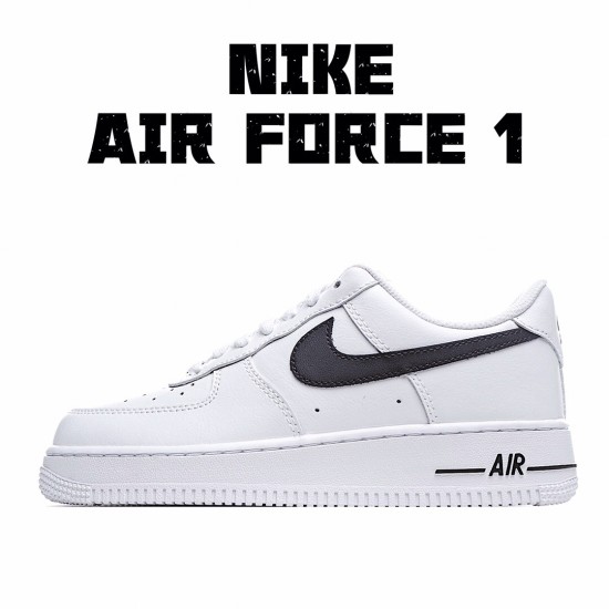 Nike Air Force 1 Low Bílý Černá CJ0952 100 AF1 Pánské a dámské běžné boty