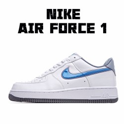 Nike Air Force 1 Low Bílý Modrý Pánskés AF1 běžné boty 