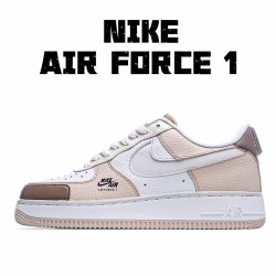 Nike Air Force 1 Low Bílý Hnědý běžné boty CV3039 101 AF1 Pánské a dámské 