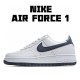 Nike Air Force 1 Low Bílý Deep Modrý CI0057-002 Pánské a dámské běžecké boty