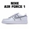 Nike Air Force 1 Low Bílý Šedá běžné boty AO9296 002 AF1 Pánské a dámské 