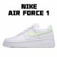 Nike Air Force 1 Low Bílý Zelená 315115-155 Pánské a dámské běžné boty