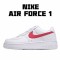 Nike Air Force 1 Low Bílý Gym Červené AO2423-102 Pánské a dámské běžecké boty