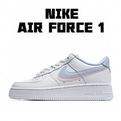 Nike Air Force 1 Low Bílý Růžový Modrý CW1574-100 dámskés běžecké boty