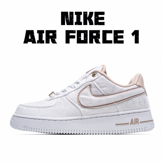 Nike Air Force 1 Low Bílý Růžový běžné boty 898889 102 AF1 Pánské a dámské