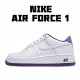 Nike Air Force 1 Low Bílý Nachový běžné boty CJ1380 100 Pánské a dámské AF1