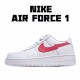 Nike Air Force 1 Low Bílý Červené CW7577 100 AF1 Pánské a dámské běžné boty