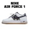 Nike Air Force 1 Low Bílý Ripstop Camo Černá Gum AZ7891-100 Pánské a dámské běžecké boty