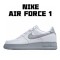 Nike Air Force 1 Low Bílý stříbrný CK7663-104 Pánské a dámské běžecké boty