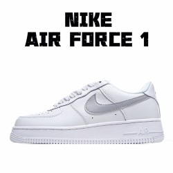 Nike Air Force 1 Low Bílý stříbrný AH0287 012 AF1 Pánské a dámské běžné boty 