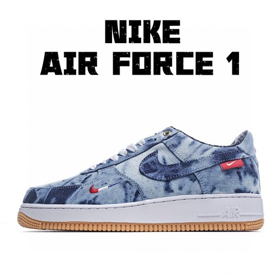 Nike Air Force 1 LV8 Low Modrý Bílý DB1964-003 Pánské a dámské běžecké boty