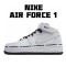 Nike Air Force 1 Mid Diy Bílý Černá BC2306-460 Pánské a dámské běžecké boty