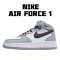 Nike Air Force 1 Mid Šedá Černá Bílý 554724 092 AF1 Pánské a dámské běžné boty 