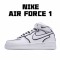 Nike Air Force 1 Mid Bílý Černá 3M 368732-810 Pánské a dámské běžecké boty