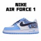 Nike Air Force 1 Prmclot Bílý Černá Modrý běžné boty AF1 Pánské a dámské BMB490-M5-C1