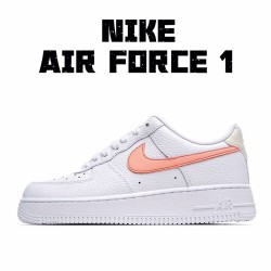 Nike dámské Air Force 1 07 Bílý Atomic Růžový běžné boty 315115 157 AF1 Bílý Růžový dámskés 