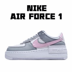 Nike dámské Air Force 1 Shadow Šedá Růžový CZ0370 100 AF1 dámskés běžné boty 