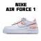 Nike dámské Air Force 1 Shadow oranžový Bílý běžné boty Cl0919 103 dámskés 