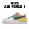 Nike dámské Air Force 1 Shadow dámskés CW2630 101 Bílý Zelená Hnědý Žlutá běžné boty 