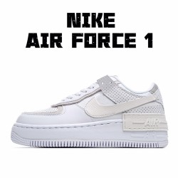 Nike dámské Air Force 1 Shadow dámskés CZ8017 100 Bílý Béžový běžné boty 