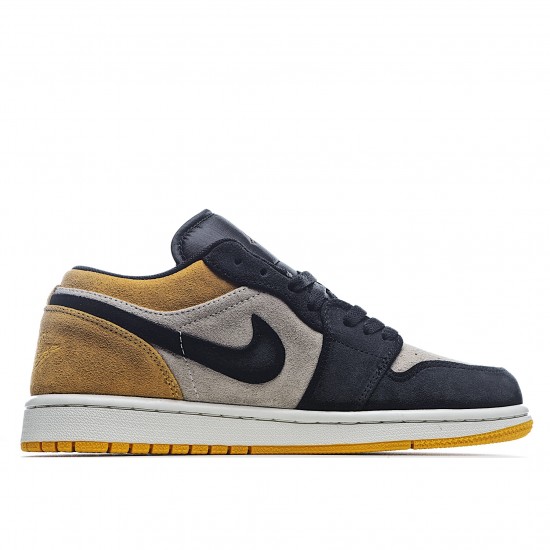 Air Jordan 1 Low Černá Šedá běžecké boty 553558 127 AJ1 teniska Jordan