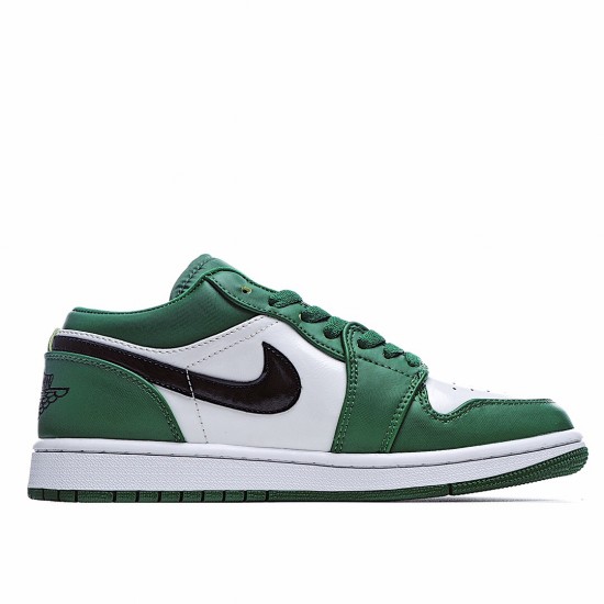 Air Jordan 1 Low Pine Zelená běžecké boty 553558 301 Pánské a dámské AJ1 teniska Jordan