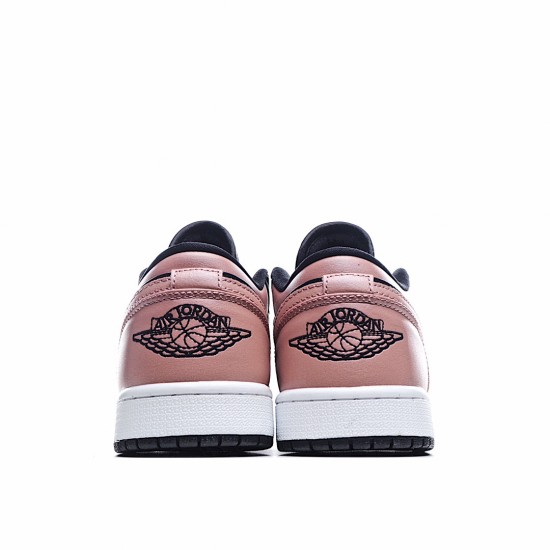 Air Jordan 1 Low Růžový Černá běžecké boty Pánské a dámské 553558 034 AJ1 teniska Jordan