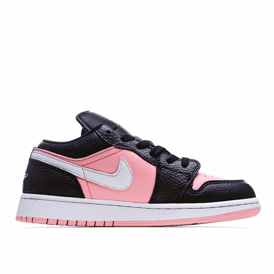 Air Jordan 1 Low Růžový Whtie Černá běžecké boty 554723 016 AJ1 teniska dámskés Jordan