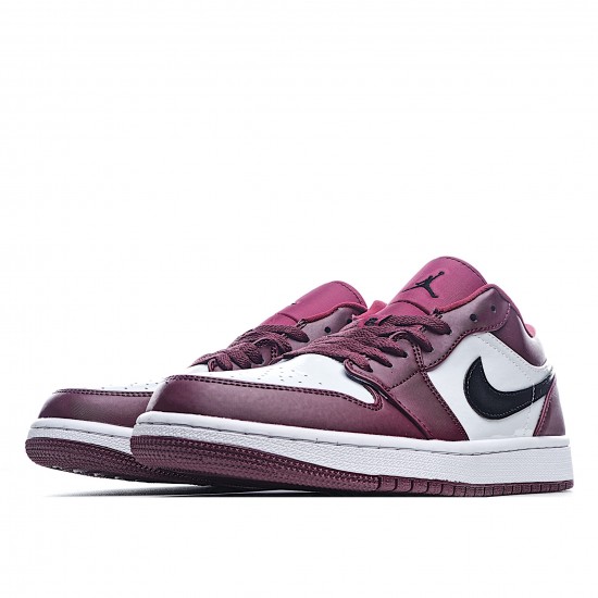 Air Jordan 1 Low Nachový Bílý Černá běžecké boty 553558 604 Pánské a dámské AJ1 teniska Jordan