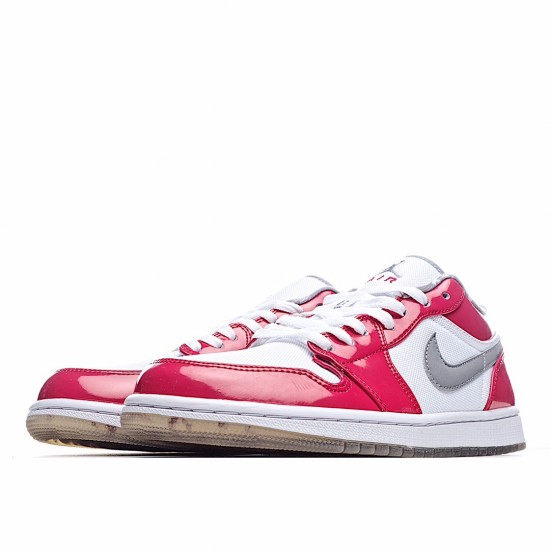 Air Jordan 1 Low Červené Bílý Šedá běžecké boty AJ1 teniska 309192 171 Pánské a dámské Jordan