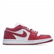 Air Jordan 1 Low Whtie Červené běžecké boty 553558 611 Pánské a dámské AJ1 teniska Jordan