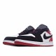 Air Jordan 1 Low Černá Toe 553560-116 Pánské a dámské běžné boty