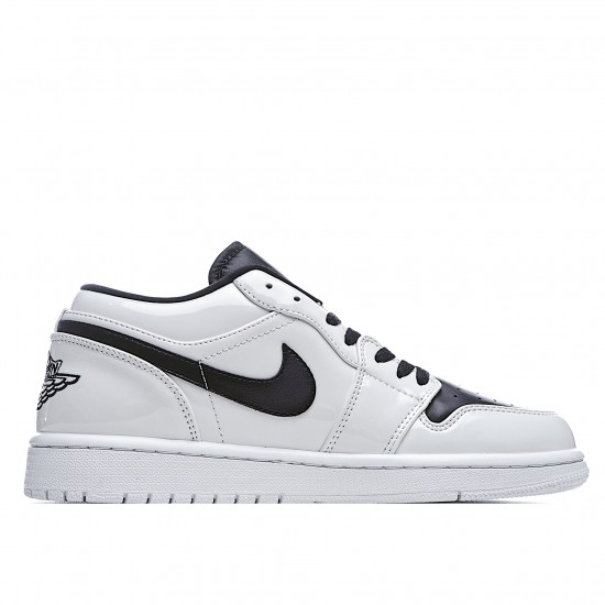 Air Jordan 1 Low Černá Bílý běžecké boty 553558 103 AJ1 teniska Pánské a dámské Jordan