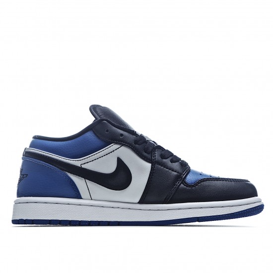 Air Jordan 1 Low Modrý Bílý Černá běžecké boty CQ9446 400 AJ1 teniska Pánské a dámské Jordan