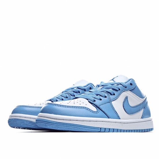 Air Jordan 1 Low Modrý Bílý běžecké boty AO9944 441 AJ1 teniska Pánské a dámské Jordan