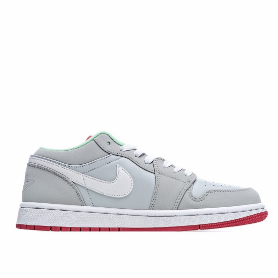 Air Jordan 1 Low běžecké boty 553558 021 Pánské a dámské AJ1 teniska Šedá Bílý Jordan