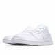 Air Jordan 1 Low Triple Bílý 2019 553558-111 Pánské a dámské běžné boty