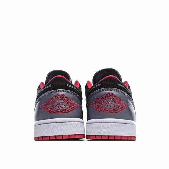 Air Jordan 1 Low Bílý Černá běžecké boty 553558 002 Pánské a dámské AJ1 teniska Jordan