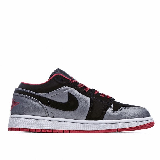 Air Jordan 1 Low Bílý Černá běžecké boty 553558 002 Pánské a dámské AJ1 teniska Jordan