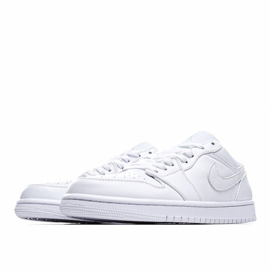 Air Jordan 1 Low Bílý běžecké boty 553558 112 AJ1 teniska Pánské a dámské Jordan