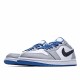 Air Jordan 1 Low Bílý Šedá Černá běžné boty AJ1 teniska 553558 103 Pánské a dámské Jordan