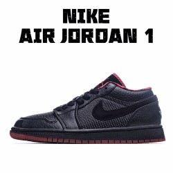 Air Jordan 1 Low Černá běžecké boty 309192 001 Pánské a dámské AJ1 teniska Jordan 